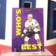 Charlie McAvoy 2023-24 - Who's Best #Wb-Mc Credentials Upper Deck
